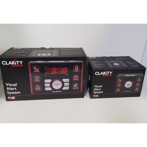 Clarity AL10 and AL12 Visual Alert System for the Hearing Impaired